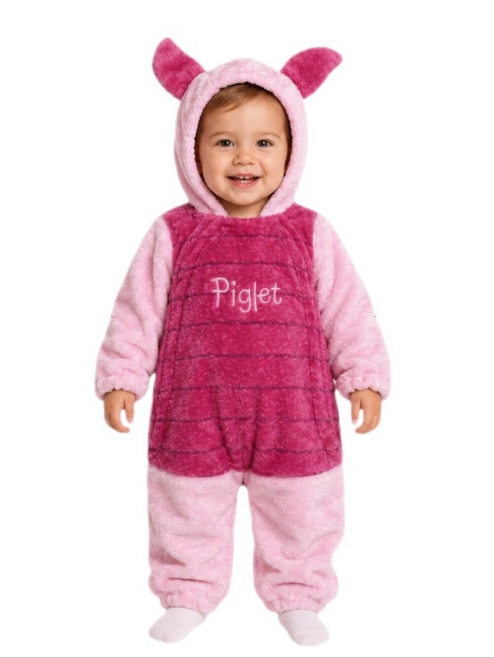 🆕 Disney Winnie The Pooh Pink Plush Piglet Halloween Costume 18mo Infant
